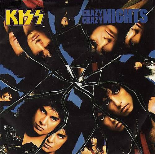 Kiss - Crazy Crazy Nights (7", Single, Sil)