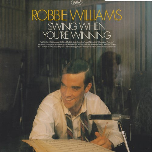 Robbie Williams - Swing When You're Winning (LP, Album, RE)