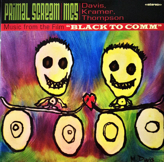 Primal Scream / MC5 / Davis*, Kramer*, Thompson* - Music From The Film "Black To Comm" (LP, Album, Dlx, Ltd, Red)