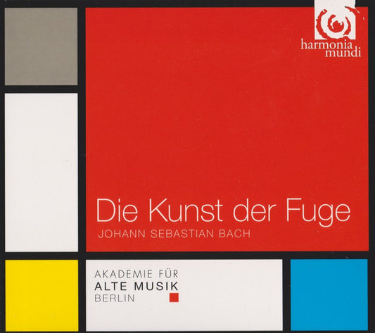 Johann Sebastian Bach - Akademie Für Alte Musik Berlin - Die Kunst Der Fuge (CD, Album)