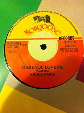 Richie Davis - Make You Love Me (12")