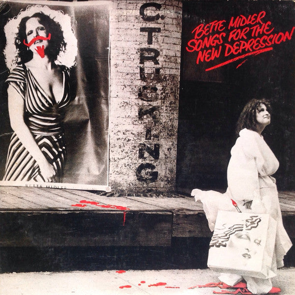Bette Midler - Songs For The New Depression (LP, Album, GR )