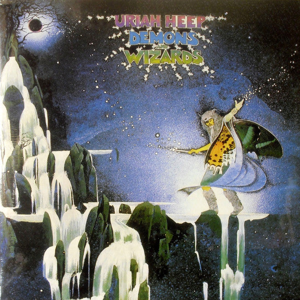 Uriah Heep - Demons And Wizards (LP, Album, RE, Gat)