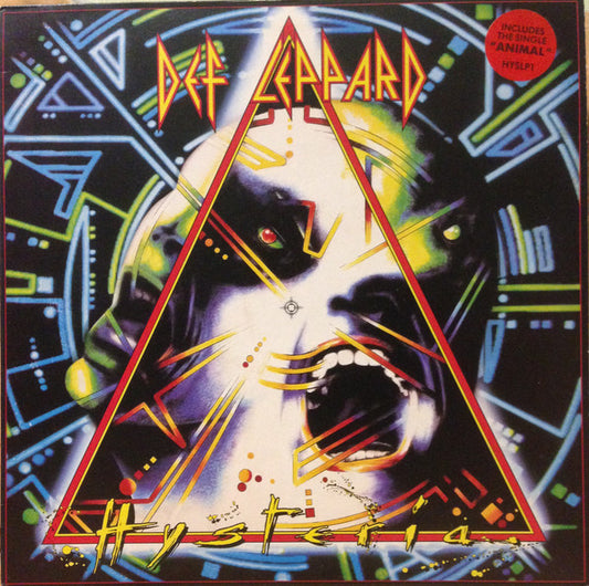 Def Leppard - Hysteria (LP, Album)