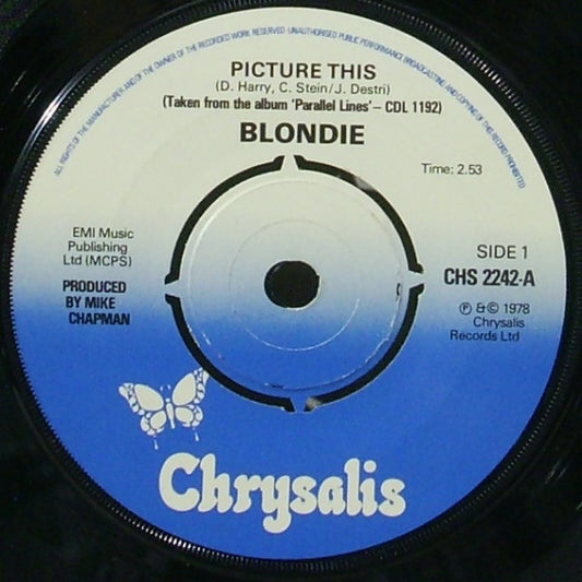 Blondie - Picture This (7", Single, Kno)