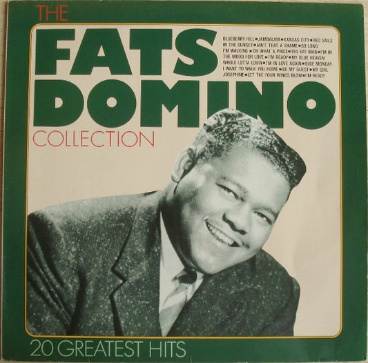 Fats Domino - The Fats Domino Collection - 20 Greatest Hits (LP, Comp)