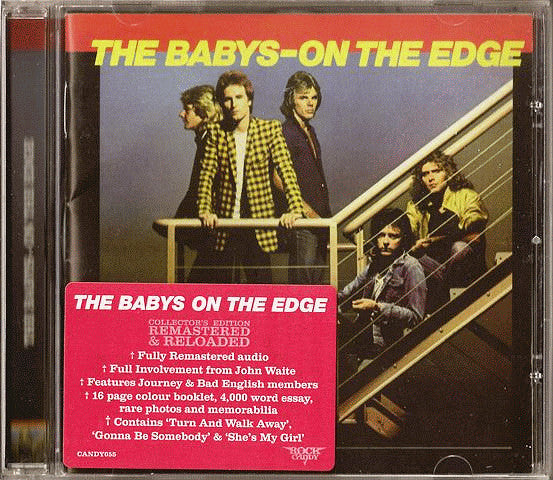 The Babys - On The Edge (CD, Album, RE, RM)