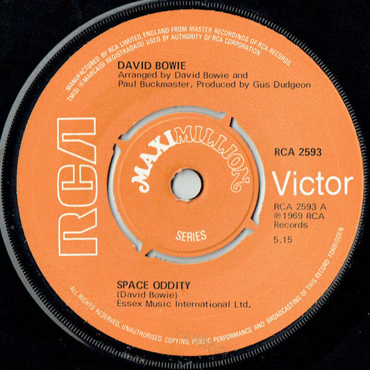 David Bowie - Space Oddity (7", Maxi, 4-P)