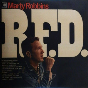 Marty Robbins - R.F.D (LP, Album, Mono)