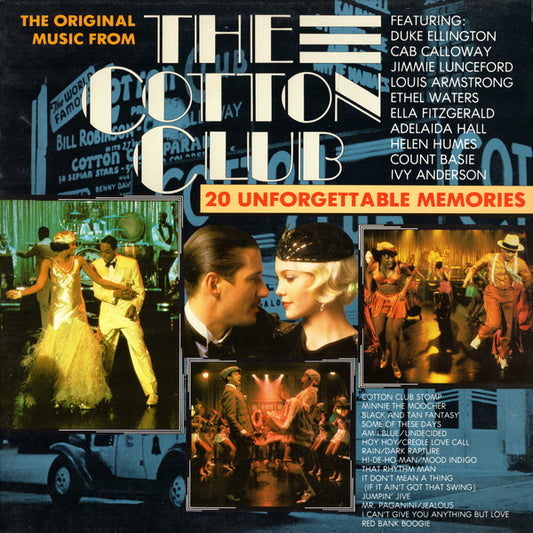 Various - The Original Music From The Cotton Club (20 Unforgettable Memories) (LP, Comp)