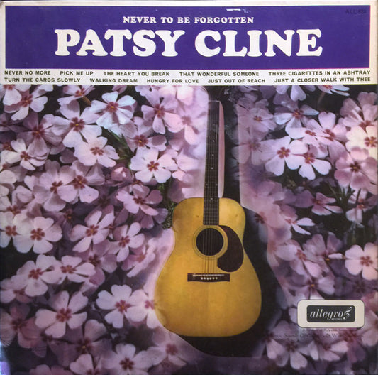 Patsy Cline - Never To Be Forgotten (LP, Comp)