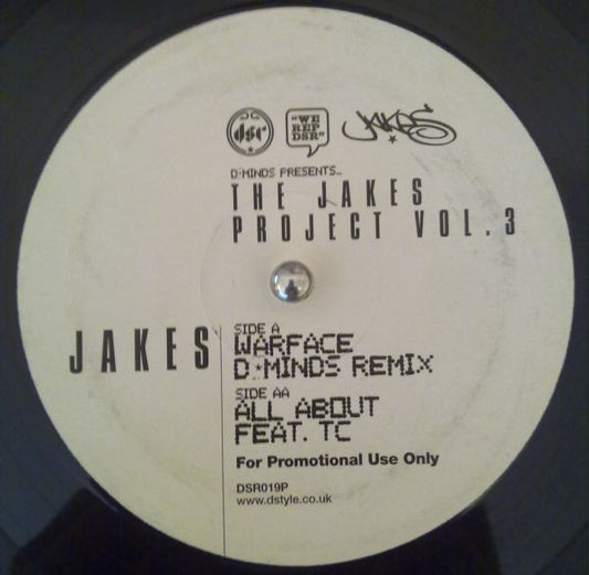 Jakes - The Jakes Project Vol. 3 (12", Promo)