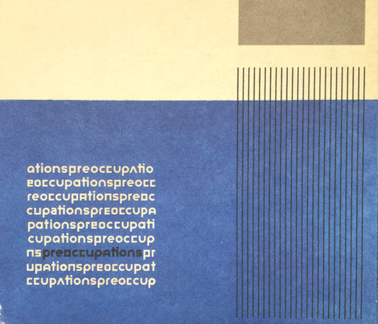 Preoccupations - Preoccupations (CD, Album)
