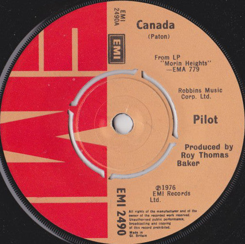 Pilot - Canada (7", Single)