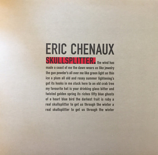 Eric Chenaux - Skullsplitter (LP, Album)