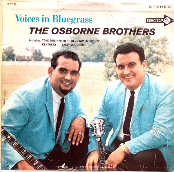 The Osborne Brothers - Voices In Bluegrass (LP, Album)