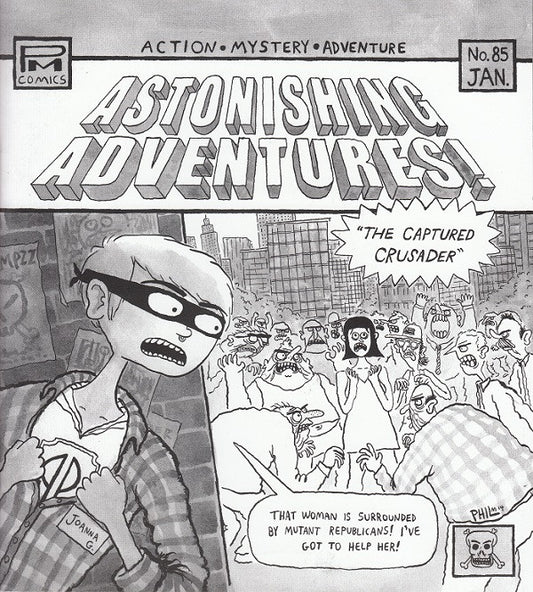 Joanna Gruesome / Perfect Pussy - Astonishing Adventures! "The Captured Crusader" (7", EP)