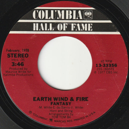 Earth, Wind & Fire - Fantasy / Serpentine Fire (7", Single, Ter)