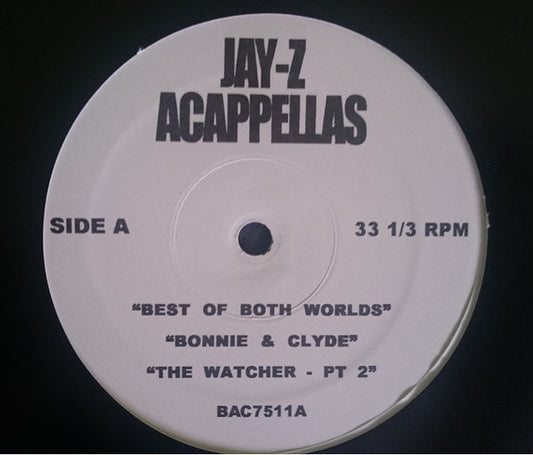 Jay-Z / Notorious B.I.G. - Jay-Z Acapellas / Biggie Acapellas (12", Comp, Unofficial)