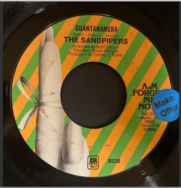 The Sandpipers - Guantanamera / Cuando Sali De Cuba (7", Single, RE)