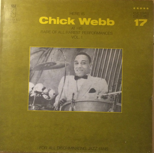 Chick Webb - Here Is Chick Webb At His Rare Of All Rarest Performances Vol. 1 (LP, Comp)