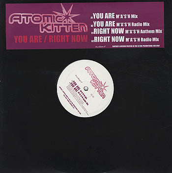 Atomic Kitten - You Are / Right Now (12", Promo)