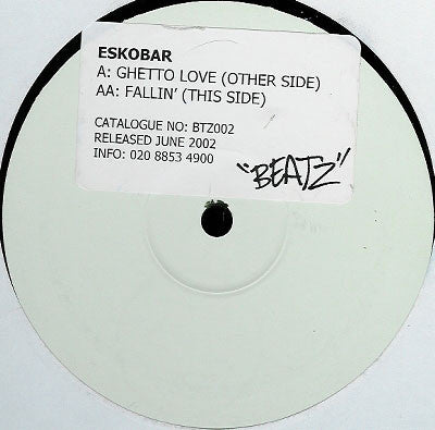 Eskobar - Ghetto Love / Fallin' (12", Promo, W/Lbl, Sti)