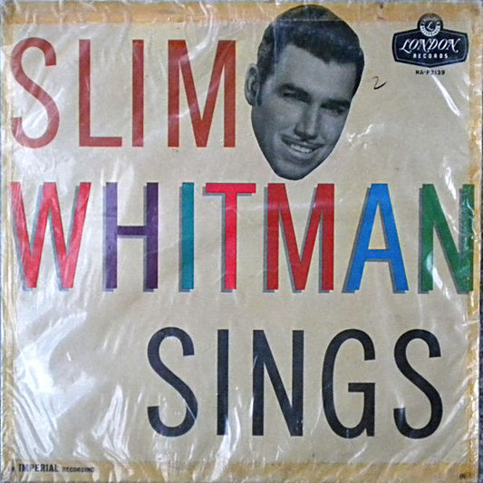 Slim Whitman - Slim Whitman Sings (LP, Mono)