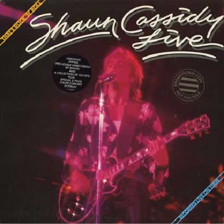 Shaun Cassidy - Live - That's Rock'N Roll (LP, Album)