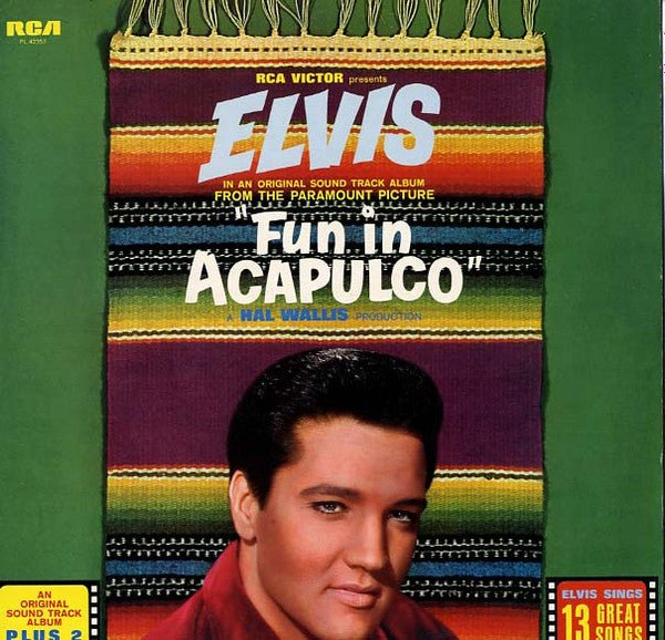 Elvis Presley - Fun In Acapulco (LP, Album, RE)