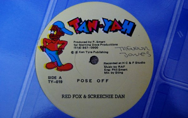 Red Fox (2) & Screechie Dan* - Pose Off (12", Yel)