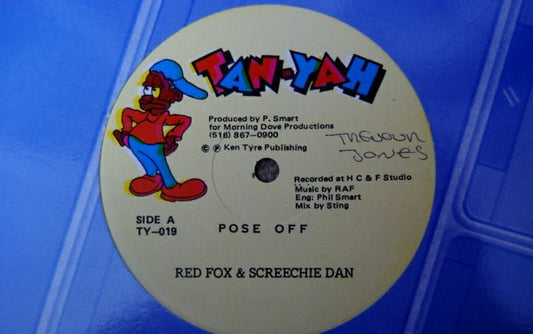 Red Fox (2) & Screechie Dan* - Pose Off (12", Yel)