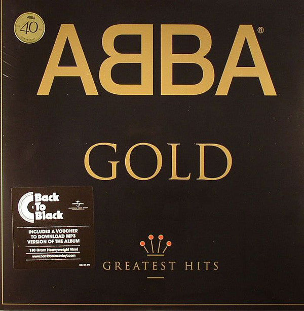 ABBA - Gold (Greatest Hits) (2xLP, Comp, RE, RM, 180)