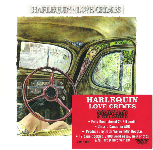 Harlequin (3) - Love Crimes (CD, Album, RE, RM)