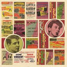 Eddie Cochran, Gene Vincent - The Saturday Club 1960 (LP, Comp, Red)