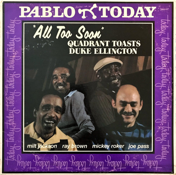 Quadrant (6) Toasts Duke Ellington - All Too Soon (LP, Album)