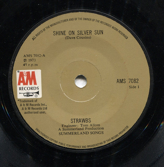 Strawbs - Shine On Silver Sun (7", Single)