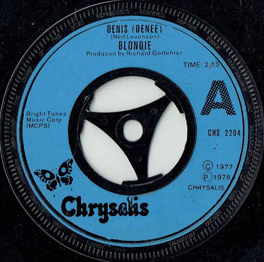 Blondie - Denis (Denee) (7", Single, Inj)