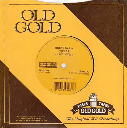 Bobby Darin - Things / Multiplication (7", RP)