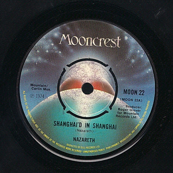 Nazareth (2) - Shanghai'd In Shanghai (7", Single)