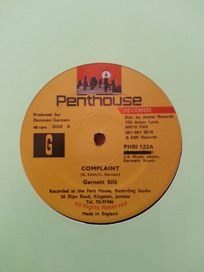 Garnett Silk - Complaint (12")