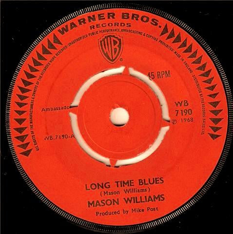 Mason Williams - Long Time Blues / Classical Gas (7", Single, 4-p)