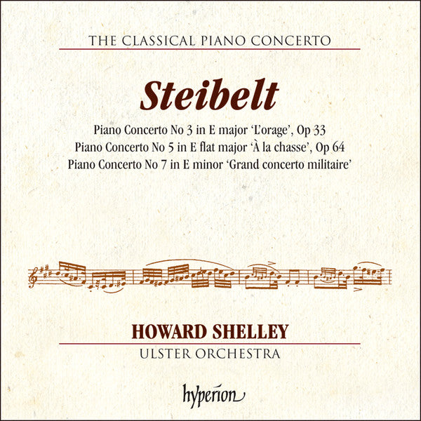 Steibelt* - Howard Shelley, Ulster Orchestra - Piano Concertos (CD, Album)