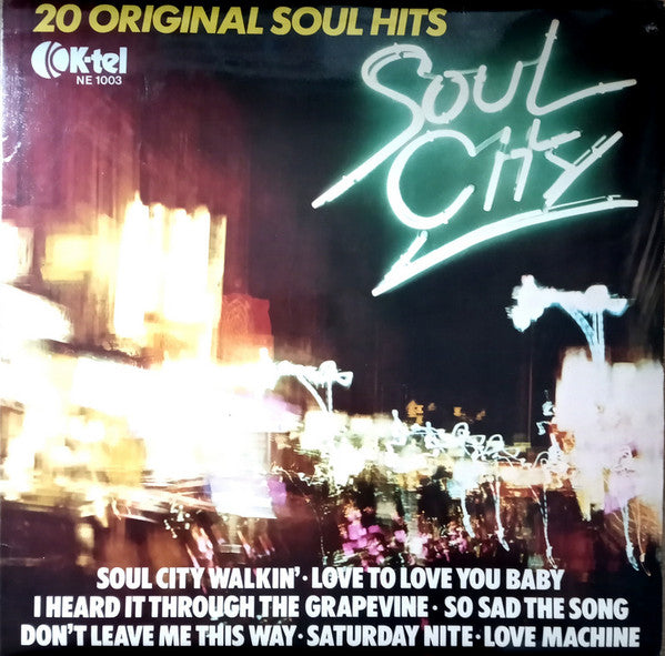 Various - Soul City - 20 Original Soul Hits (LP, Comp, Ltd)