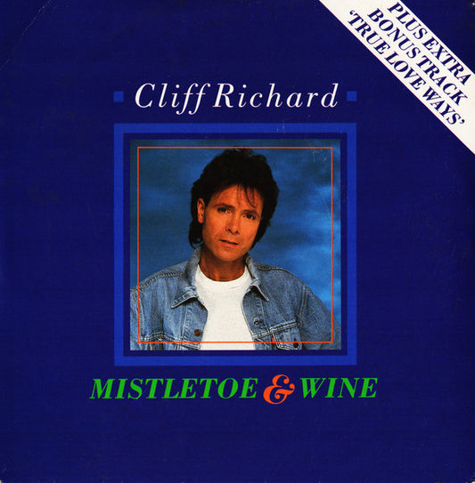 Cliff Richard - Mistletoe & Wine (7", Single, Bla)