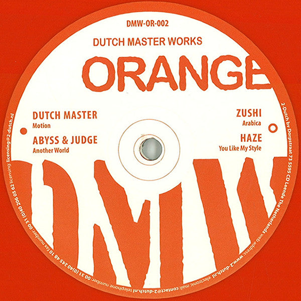 Various - Dutch Master Works E.P. (12", Ora)