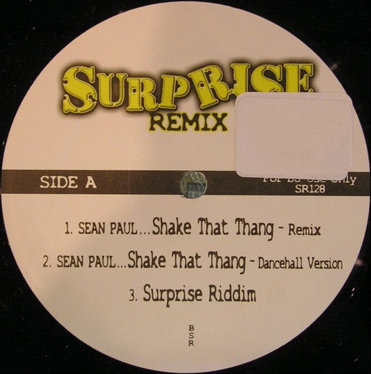 Sean Paul / Assassin - Surprise Remix (12")