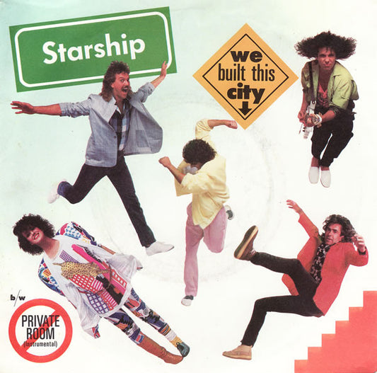 Starship (2) - We Built This City (7", Single)