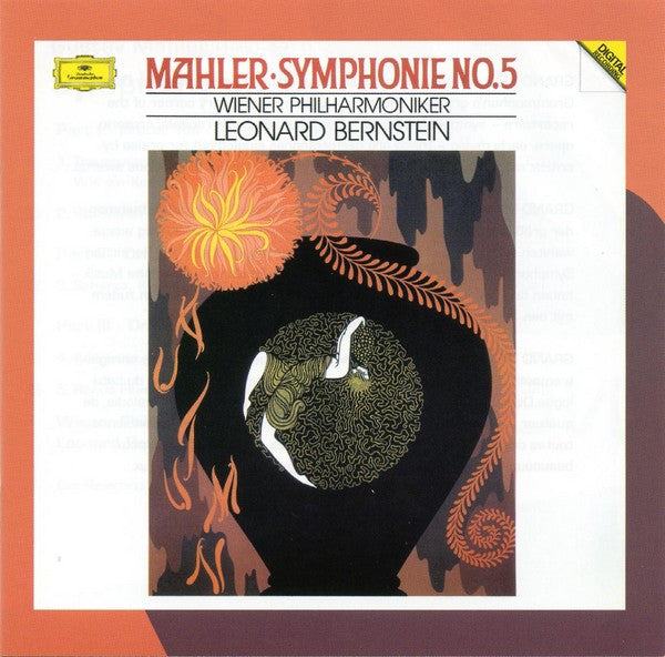 Mahler*, Leonard Bernstein, Wiener Philharmoniker - Symphonie No.5 (CD, Album, RE)