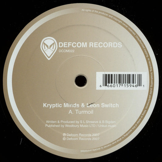 Kryptic Minds & Leon Switch / Rido - Turmoil / Strangers (12")